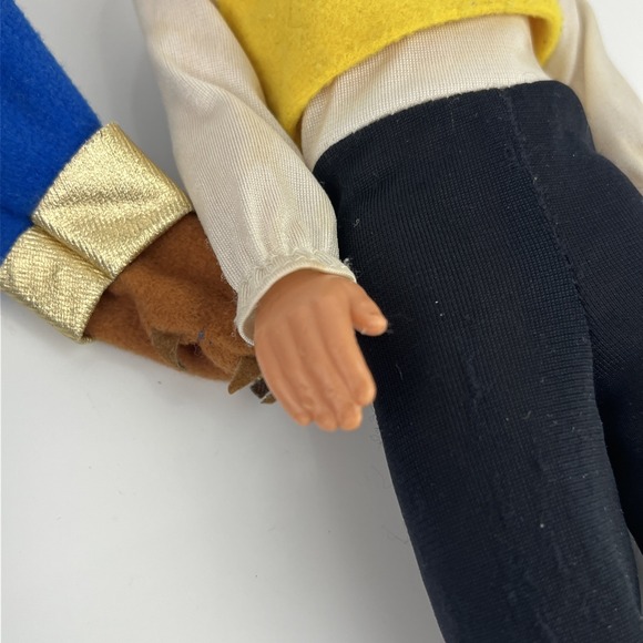 1991 Mattel Prince Adam Beauty & The Beast Doll with Mask Walt Disney - Picture 6 of 10